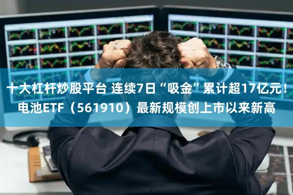 十大杠杆炒股平台 连续7日“吸金”累计超17亿元！电池ETF（561910）最新规模创上市以来新高